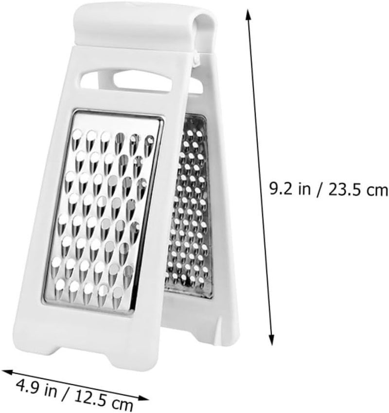Stainless Steel Double Sided Grater Multipurpose Slicer For Cheese Vegetables Cucumber - Image 2